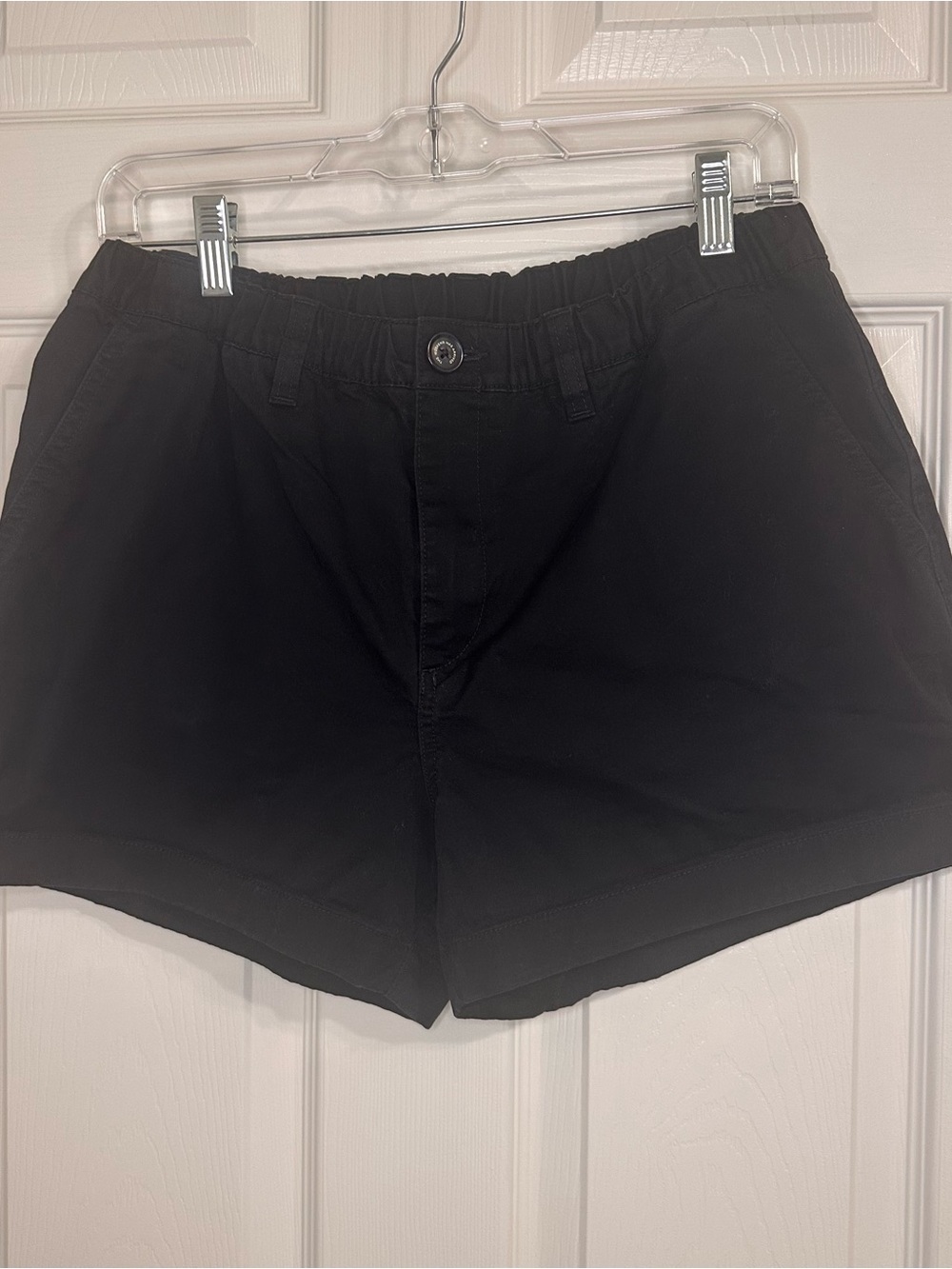 chubbies Black Elastic-Waist Kids Shorts